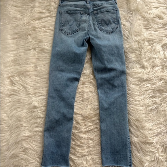 Mother Dazzler Mid Rise Straight Leg Jeans - Picture 5 of 9